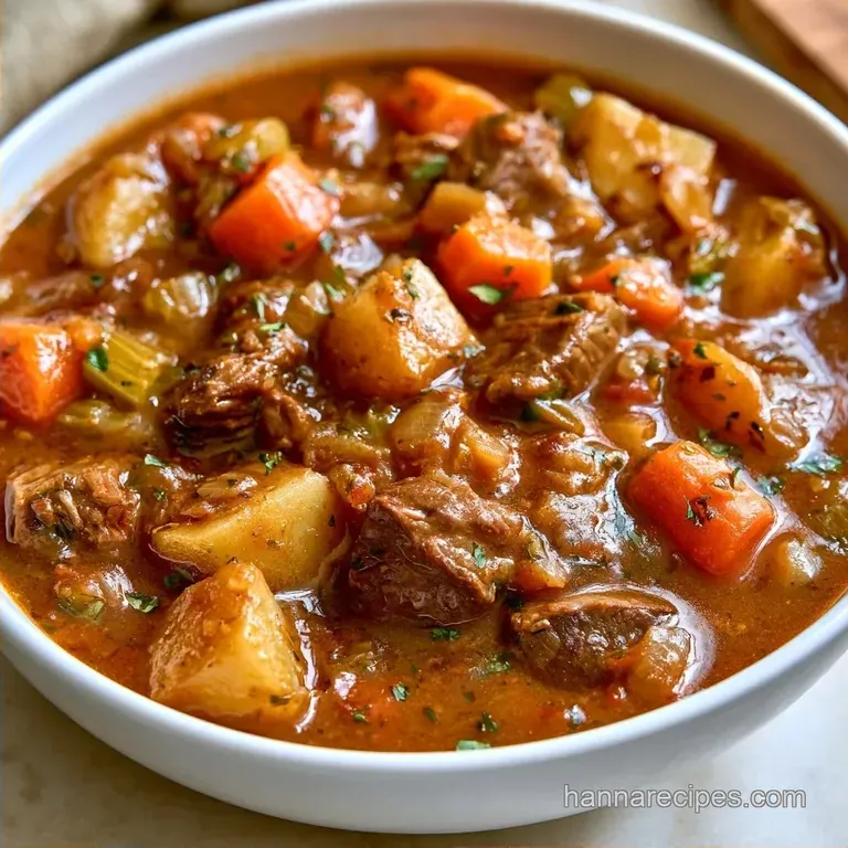 Slow Cooker Hamburger Soup with Potatoes