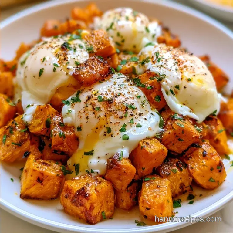 Roasted Sweet Potato Egg Breakfast Bowl