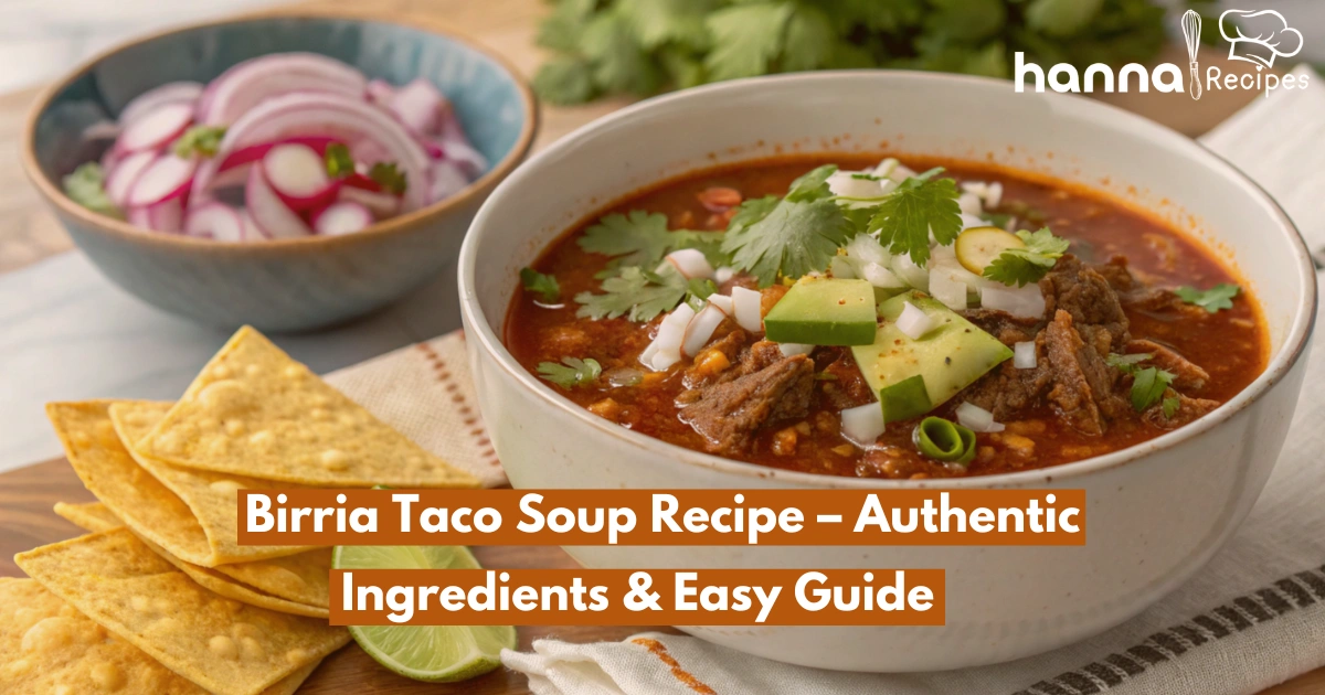 Birria Taco Soup Recipe