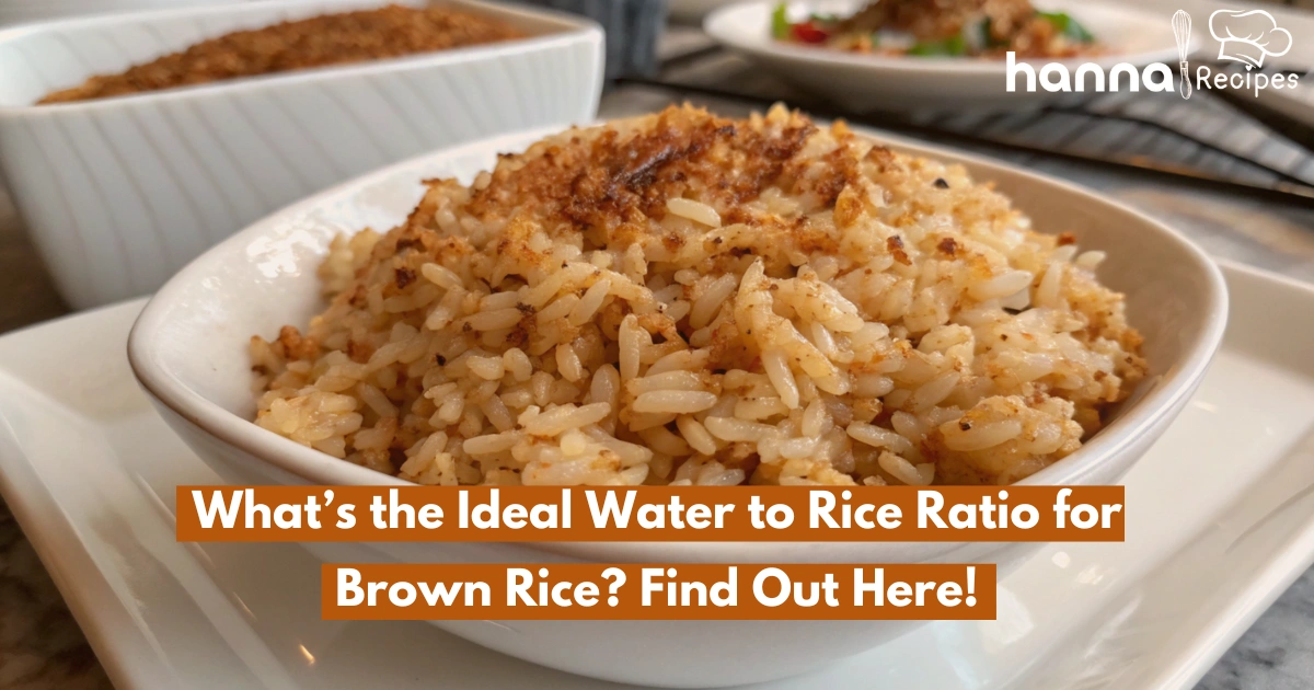 Brown Rice Water Ratio