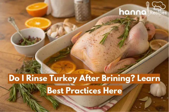 Do I rinse turkey after brining