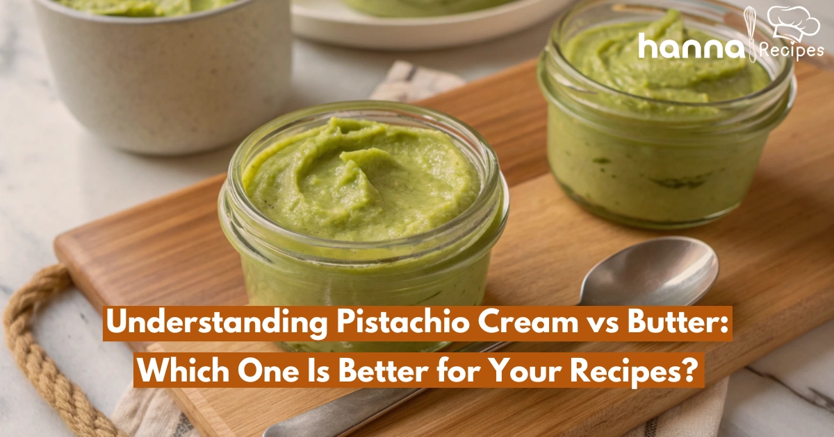 Is pistachio cream the same as pistachio butter