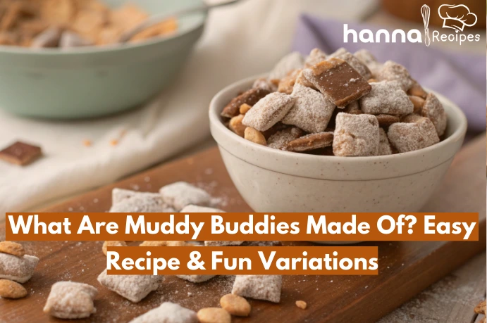 What are Muddy Buddies made of