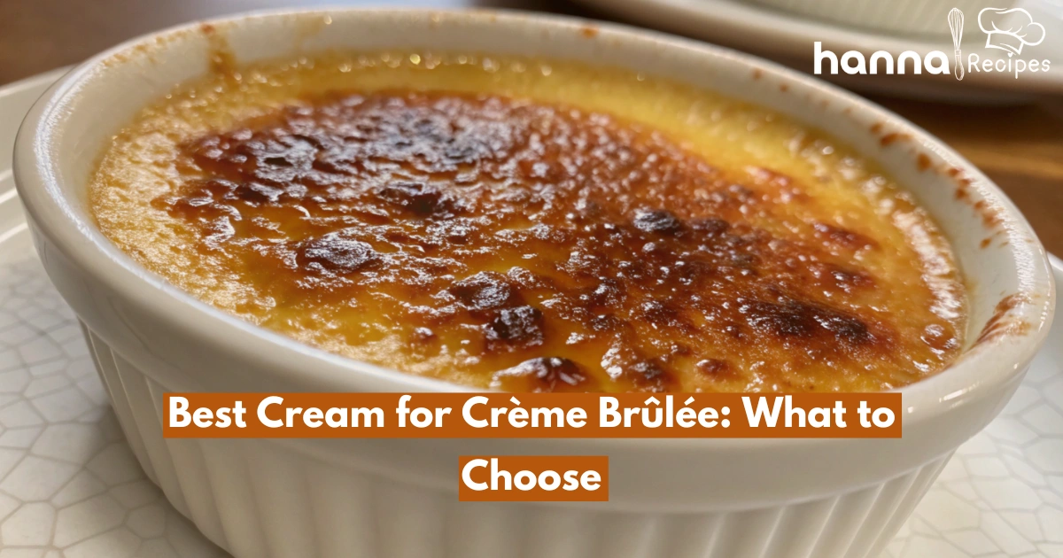 What is crème brûlée mostly made of