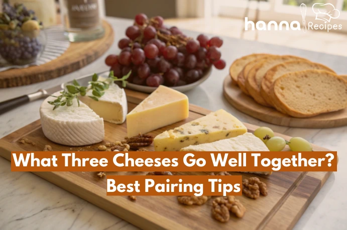 What three cheeses go well together