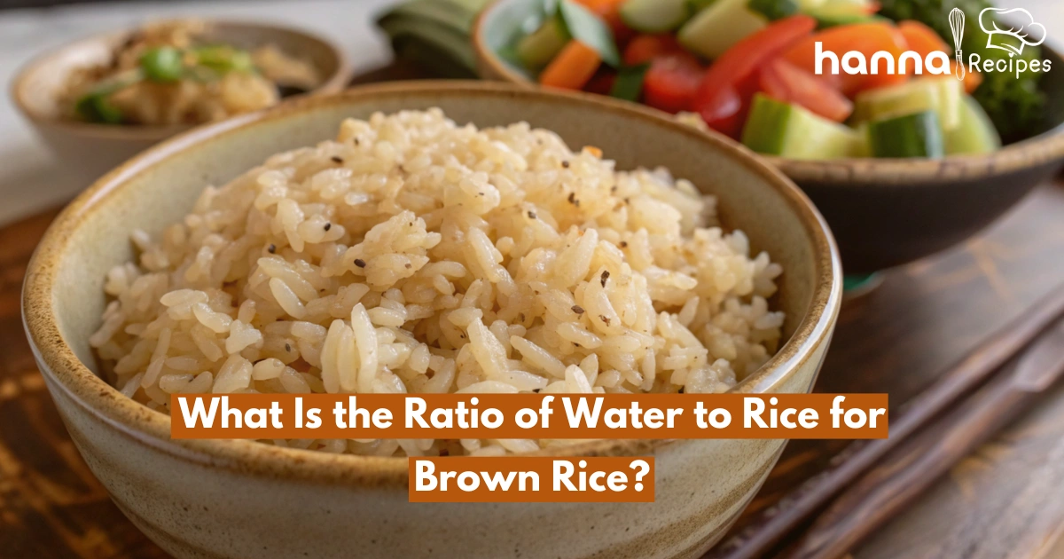 Close-up of various containers filled with uncooked brown rice, showcasing the perfect brown rice ratio, with natural light illuminating the wooden surface.