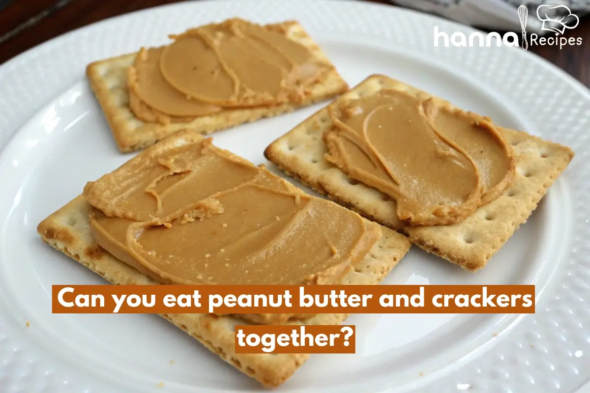 Can you eat peanut butter and crackers together? A healthy snack with creamy peanut butter on crispy crackers, perfect for any time of day.