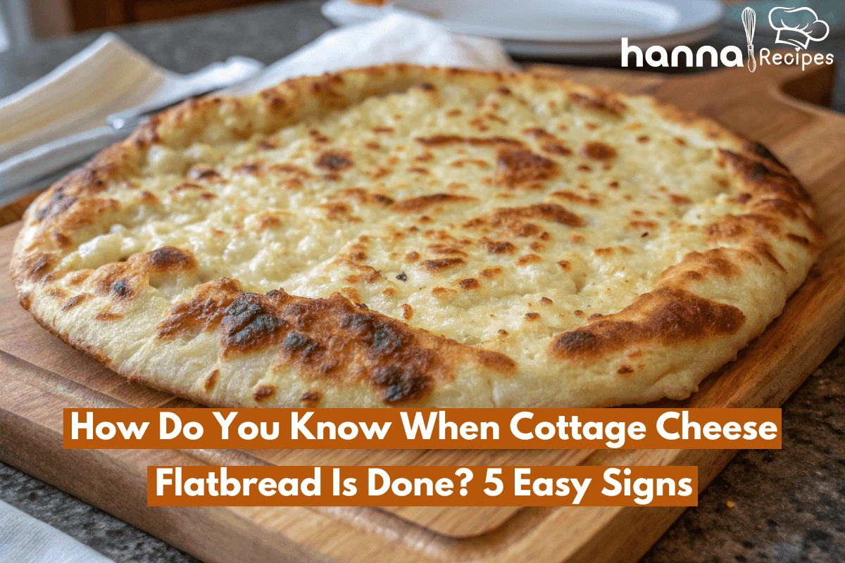 Golden-brown cottage cheese flatbread with a crispy outer crust and soft, chewy inside, freshly baked and ready to enjoy.