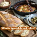 What is Spanish bread called? Traditional Spanish bread types like pan de barra, pan de cristal, and pan gallego displayed on a rustic wooden table.