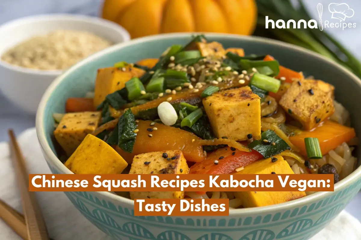 chinese squash recipes kabocha vegan